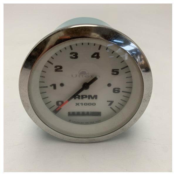 Bieden: VDO Uttern Tachometer with engine hour, Sports nautiques & Bateaux, Accessoires navigation, Enlèvement ou Envoi