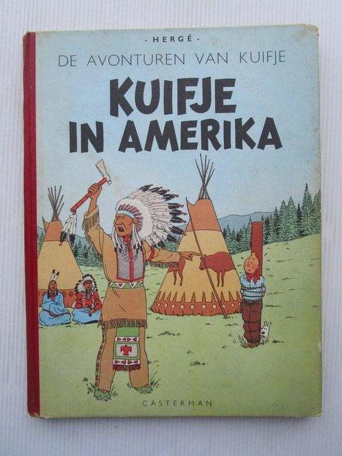 Kuifje 3 - Kuifje In Amerika (A49) - 1 Album - Herdruk -, Boeken, Stripverhalen
