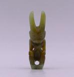 Sculpture, Hongshan Cultuur Alien achtige Gehoornde Godheid, Verzamelen, Nieuw
