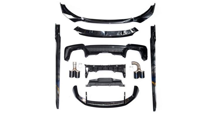 Body Kit Glans Zwart BMW X3 G01 Met M-pakket 2017-2021 B9923, Auto-onderdelen, Carrosserie, Nieuw, Herkomst onderdeel bekend, BMW