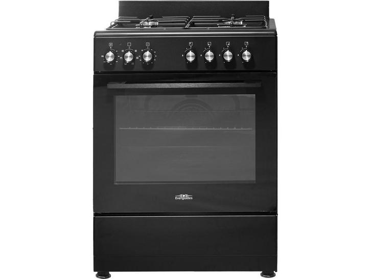 EVERGLADES EVCK6012 - Fornuis - Gas - 4 kookzones - breedte, Elektronische apparatuur, Fornuizen, Zo goed als nieuw, Verzenden