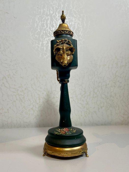 REUGE - Koffiemolen - Verguld messing - pepermolen, Antiek en Kunst, Antiek | Keukengerei