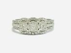 Bague - 18 carats Or blanc -  1.10ct. tw. Diamant