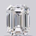 1 pcs Diamant - 0.57 ct - Smaragd - D (kleurloos) - IF