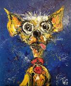 Laurent Pate (1970) - Mon Chihuahua ( animaux chien), Antiquités & Art