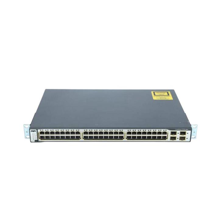 Cisco WS-C3750-48TS-S, Informatique & Logiciels, Commutateurs réseau, Enlèvement ou Envoi