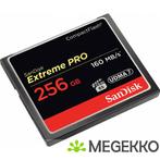 SanDisk Extreme PRO 256GB CompactFlash Geheugenkaart, Nieuw, Verzenden