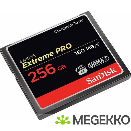 SanDisk Extreme PRO 256GB CompactFlash Geheugenkaart, Computers en Software, Overige Computers en Software, Nieuw, Verzenden