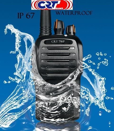 CRT 7WP portofoon voor de Belgische jacht, Telecommunicatie, Portofoons en Walkie-talkies, 2 to 5 km, Met broekklem, Nieuw, Portofoon of Walkie-talkie
