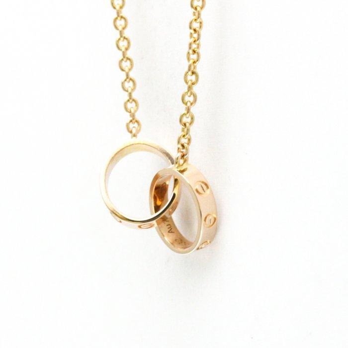 Cartier - Collier avec pendentif Or rose, Handtassen en Accessoires, Antieke sieraden