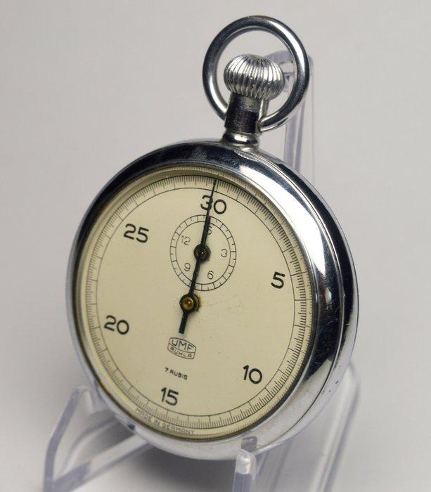 UMF Ruhla - 7 Jewels - Stopwatch - 1960-1969, Handtassen en Accessoires, Horloges | Heren