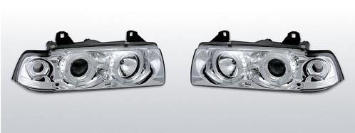 Koplampen Angel Eyes | BMW E36 Coupé Cabrio 1992-1998 | CCFL, Auto-onderdelen, Verlichting, Nieuw, BMW, Verzenden