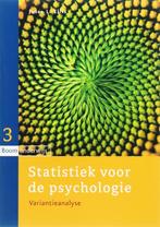 Statistiek voor de psychologie 3 Variantieanalyse J.L. Ellis, Boeken, Verzenden, Gelezen, J.L. Ellis