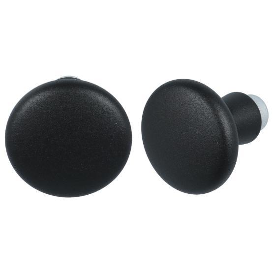 Ami deurklink paddenstoelmodel aluminium zwart, Bricolage & Construction, Fenêtres & Moustiquaires