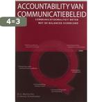 Accountability van communicatiebeleid 9789059312340, Boeken, Verzenden, Gelezen, H. Schoemaker
