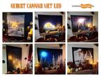 Kerst schilderij decoratie Led canvas, Verzenden, Nieuw