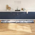 vidaXL Keuken Mat Grijs 300 x 60 cm Fluweel, Verzenden, Nieuw