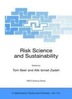 Risk Science and Sustainability : Science for R., Ismail-Zadeh, Alik, Zo goed als nieuw, Verzenden