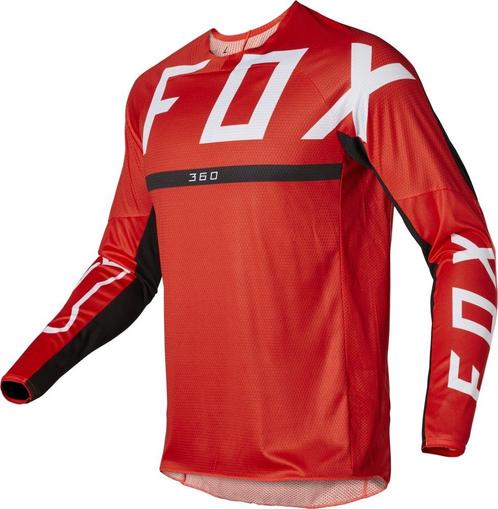 FOX 2022 360 Merz Crossshirt Fluor Rood maat S, Motos, Vêtements | Vêtements de moto, Enlèvement ou Envoi