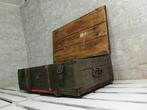 Kist - Grote militaire koffer - Vurenhout