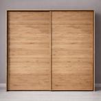 Forestales Oakside Massief Eikenhout Zweefdeur Kledingkast -, Huis en Inrichting, Nieuw