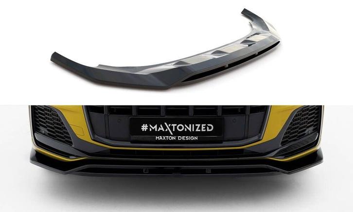 Front Splitter voor Audi SQ7 4M Facelift / Q7 4M S line Face, Auto diversen, Tuning en Styling, Ophalen of Verzenden