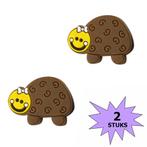 Fako Bijoux® - Tennisdemper - Schildpad - Bruin - 2 Stuks, Sport en Fitness, Verzenden, Nieuw