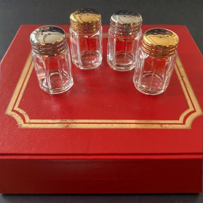 Cartier - Salière et poivrière (4) - Argent 925, Antiek en Kunst, Antiek | Zilver en Goud