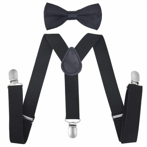 Fako Fashion® - Kinder Bretels Met Vlinderstrik - 65cm -, Kinderen en Baby's, Kinderkleding | Overige, Verzenden
