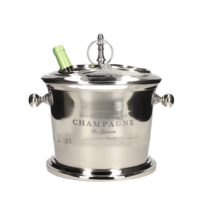 Champagne koeler - Staal, Antiquités & Art, Art | Objets design