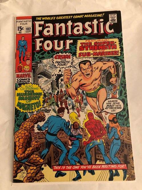 Fantastic Four #102 - Sub-Mariner and Magneto appearance -, Boeken, Strips | Comics