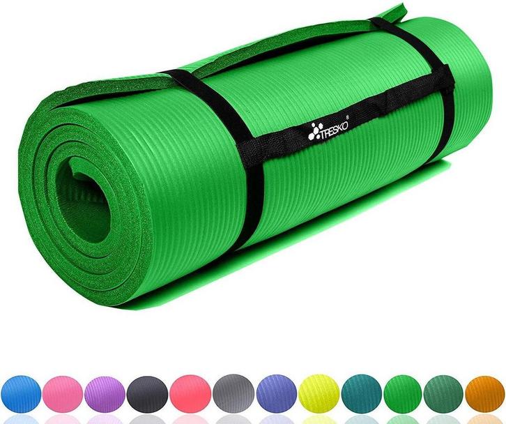 Yogamat - Fitness mat - Sportmat - Yoga mat extra dik - 190x, Sports & Fitness, Yoga & Pilates, Envoi