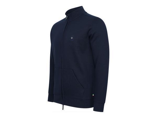 Veiling - Cappuccino Italia Fleece Zip Jack Navy - M, Vêtements | Hommes, Pulls & Vestes