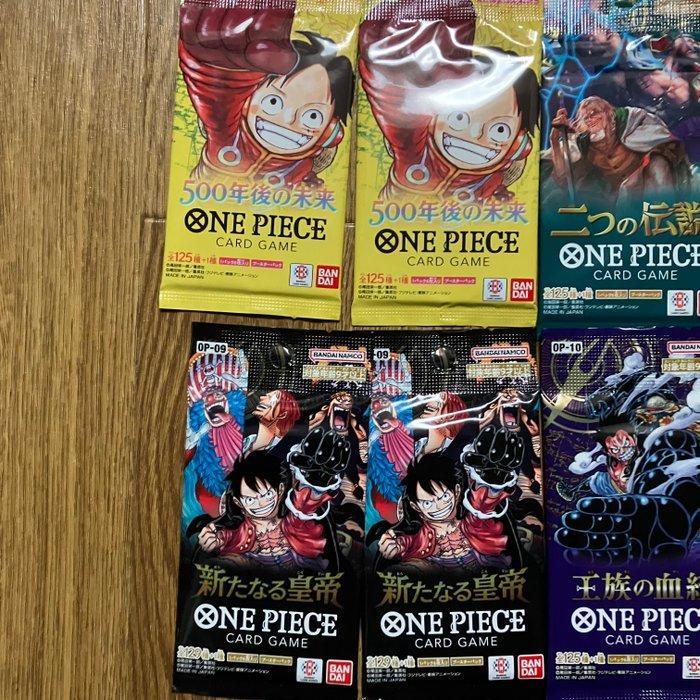 Bandai - 16 Booster pack - One Piece - 8 different packs, Hobby en Vrije tijd, Verzamelkaartspellen | Overige