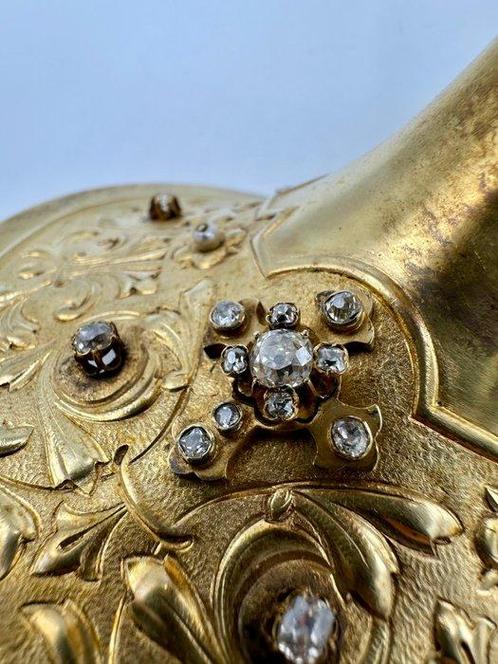 Kelk (2) - Zilver - Natuurlijke Diamanten, Antiek en Kunst, Antiek | Zilver en Goud