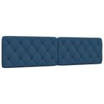 vidaXL Hoofdbordkussen 200 cm stof blauw, Huis en Inrichting, Verzenden, Nieuw