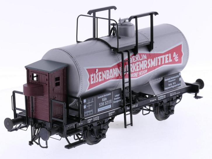 Schaal 0 0 Scale Models 480 21 ketelwagen m. Brhs. EVA va..., Hobby en Vrije tijd, Modeltreinen | Overige schalen, Gelijkstroom