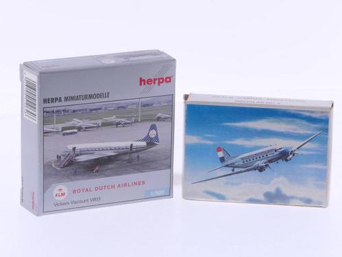 Schaal 1:500 Herpa 510646 Vickers Viscount V803 en 1:600..., Hobby & Loisirs créatifs, Modélisme | Avions & Hélicoptères, Enlèvement ou Envoi