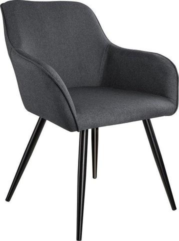 Tweedekans | tectake® - Stoel Marilyn Linnen Look - beschikbaar voor biedingen