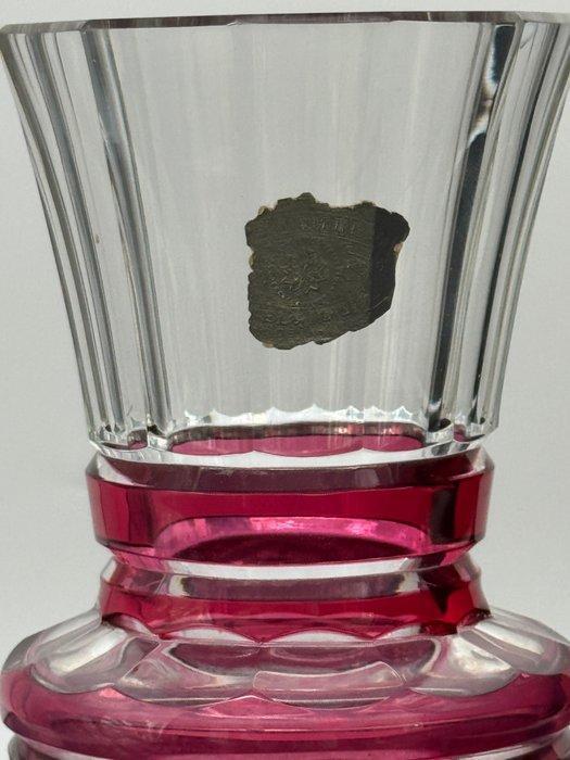 Val Saint Lambert - Vaas - Kristal - Dubbele vaas VSL, Antiquités & Art, Antiquités | Verre & Cristal