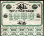Verenigde Staten van Amerika. 1869 - State of South Carolina
