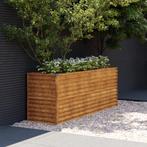 vidaXL Plantenbak verhoogd 196x50x69 cm cortenstaal, Tuin en Terras, Verzenden, Nieuw