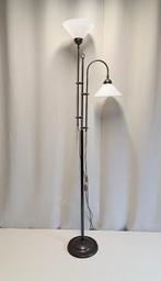 Dubbele Berliner Vloerlamp - in hoogte verstelbaar -, Antiek en Kunst