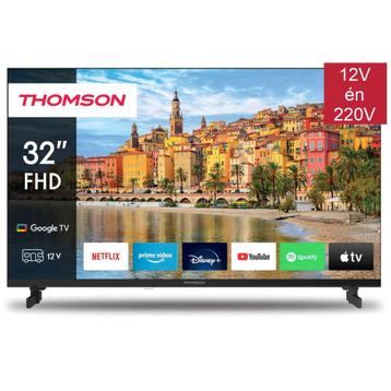 Thomson 32 Google TV - Full HD - 12V & 220V - DVB-S2/C/T2 beschikbaar voor biedingen