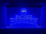 Bacardi breezer neon bord lamp LED cafe verlichting reclame, Verzenden, Nieuw