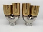 Sierstukken set gold RVS Dubbel Rond – versprongen – 2 x 76, Ophalen of Verzenden, Nieuw
