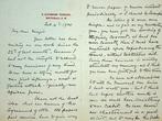 Henry M. Stanley - Letter to Major James B. Pond - 1900