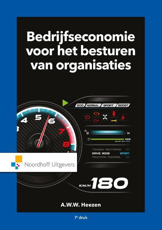 Bedrijfseconomie voor het besturen van organisaties, Boeken, Schoolboeken, Zo goed als nieuw, Verzenden