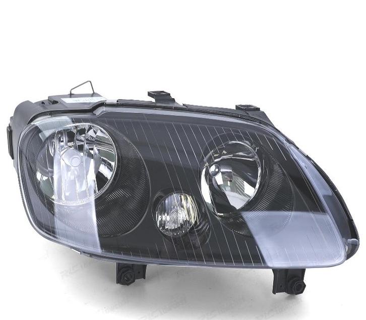 Phare Droit Pour Volkswagen Vw Touran 03-06 Caddy 04-10 Noir, Auto-onderdelen, Verlichting, Verzenden