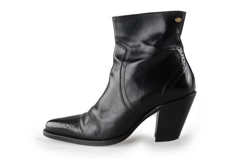 Fred de La Bretoniere Enkellaarzen in maat 37 Zwart | 5%, Kleding | Dames, Schoenen, Zwart, Gedragen, Lage of Enkellaarzen, Verzenden